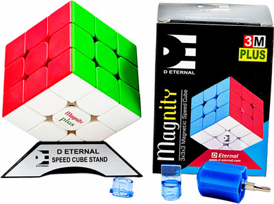 D ETERNAL Magnity 3M Plus Magnetic 3x3 Stickerless Cube rs3m Speedcube Dual Adjustment Kit(1 Pieces)