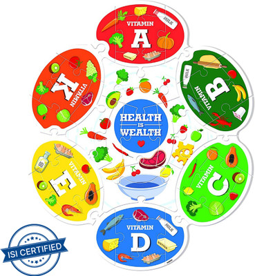 FUNSKOOL Play and Learn Vitamins Puzzle(39 Pieces)