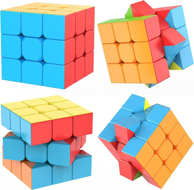 Detak High Speed Magic Cube Puzzle Toy(2 Pieces)