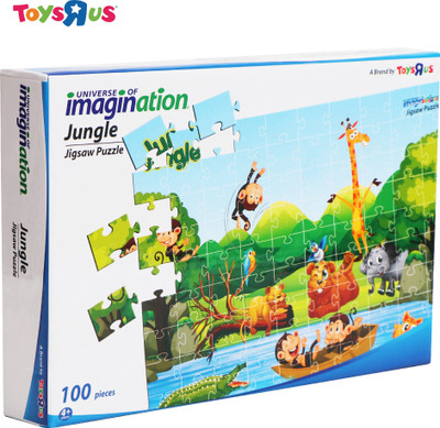 Toys R Us Jungle Jigsaw Puzzle(100 Pieces)