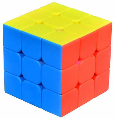 Trade Globe Premium Stickerless - 3X3X3 Speed Cube, Multi Color(1 Pieces)