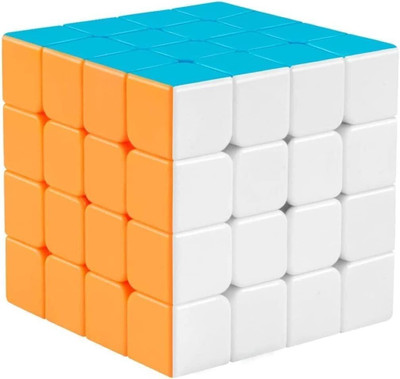 GOSHOPPE ENTERPRISES New Cube 4X4 High Speed Stickerless Magic 4 By 4 Puzzle(1 Pieces)