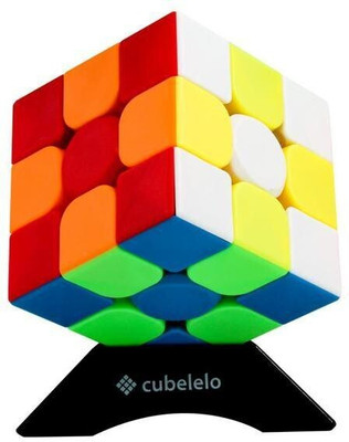 Cubelelo MoYu MFJS Meilong 3C 3x3 Stickerless Speedcube for Kids & Adults(Multicolor)(1 Pieces)