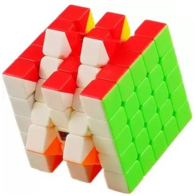 Intelligent Speed cube 5x5 cube high speed stickerless magic rubix cube 8665(1 Pieces)
