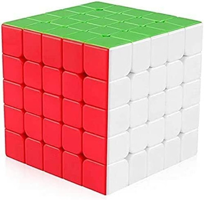 Plutofit 5x5 High Speed Cube Stickerless Puzzle(1 Pieces)