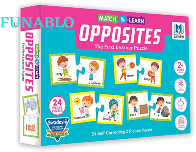 FUNABLO Educational Jigsaw Puzzle Range for Kids(24 Pieces)