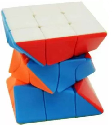 Intelligent Drift Twisty 3x3 Stickerless Magic Cube(1 Pieces)