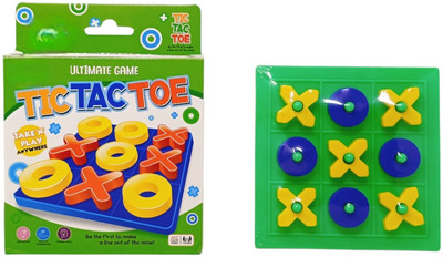 SARASI Zero Kaatta Tic Tac Toe Puzzle – Be The First To Make a Line Out Of The Mine(1 Pieces)