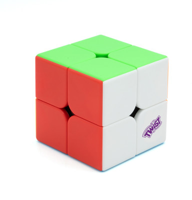 Cubelelo Twist 2x2 Stickerless Speedcube Magic Cube Puzzle(1 Pieces)
