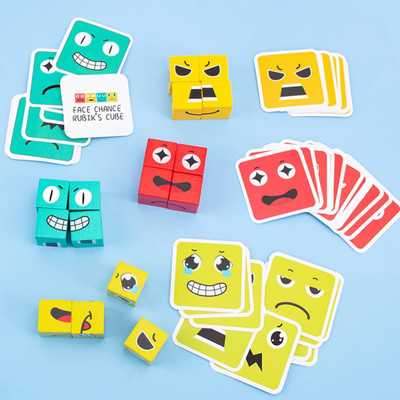 Ruffo Preschool Face Puzzle Toy – Expression Recognition Activity(1 Pieces)
