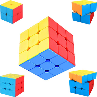 Infojerk Lifestyle High Speed Stickerless Magic Cube Puzzle | Magic Rubix Cube | Magic Speed Cube(1 Pieces)