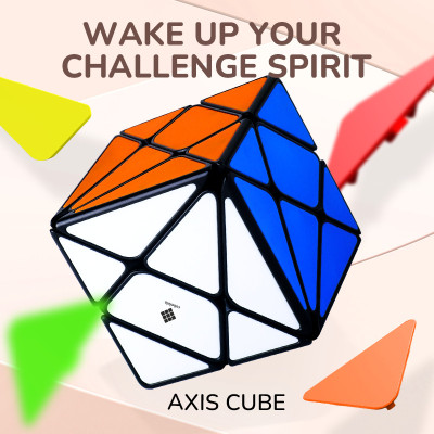 Cubelelo Drift Axis (Tiled) Cube Speedcube Highspeed Magic Cube Puzzle(1 Pieces)