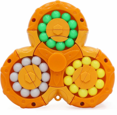 liyan Spinny Twist Magic Bean Cube Fidget Spinner Puzzle Toy for Kids & Adults(1 Pieces)