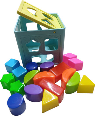 Dorytoys New_Shape Sorting Toy with Colorful Blocks(1 Pieces)