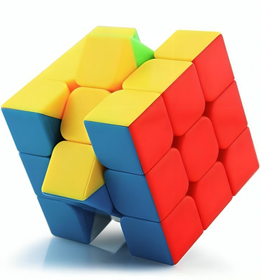 jmvd hub 3x3 High-Speed Puzzle Cube - for All Age Kids & Adults, Boost Memory(1 Pieces)