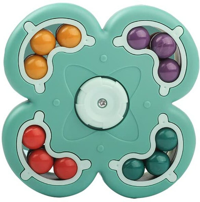 Globular Puzzle Ball Rotating Magic Bean Cube Speedcube Highspeed Magic Cube Round Puzzle(1 Pieces)