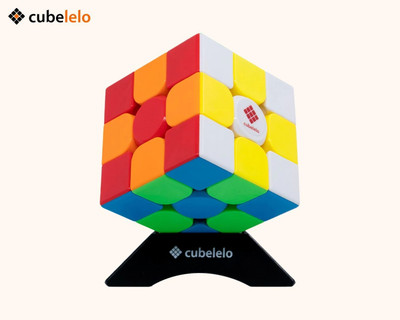 Cubelelo Drift 3M 3x3 Stickerless Speedcube Highspeed Magic Cube Puzzle(1 Pieces)