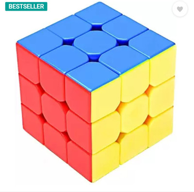 JOTKAPARKASH 3x3 SpeedCube High Speed Smooth Turning(1 Pieces)