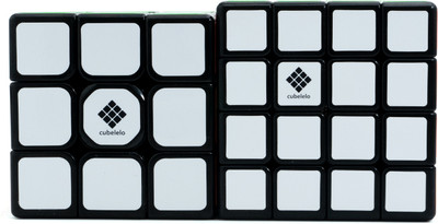 Cubelelo Drift 3x3 & 4x4 Combo Black(2 Pieces)