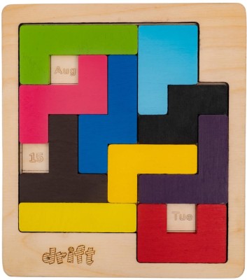 Cubelelo Drift Weekday Calendar Puzzle | Fun & Educational 7-Day Calendar Puzzle(1 Pieces)