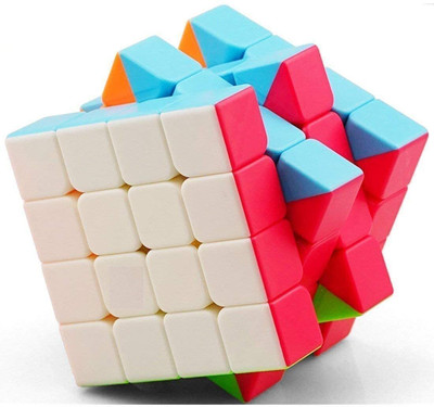 GOSHOPPE ENTERPRISES High Speed Stickerless Magic Problem Solving Cube (4x4)(1 Pieces)