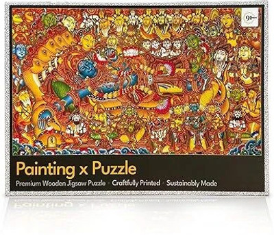91 Knots Vishnu’s Abode(1000 Pieces)