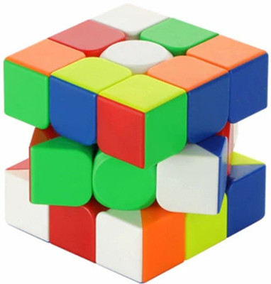 CHANAK 3x3 Highspeed Stickerless Cube Puzzle For Kid Above 6 Year,BIS Approved(1 Pieces)