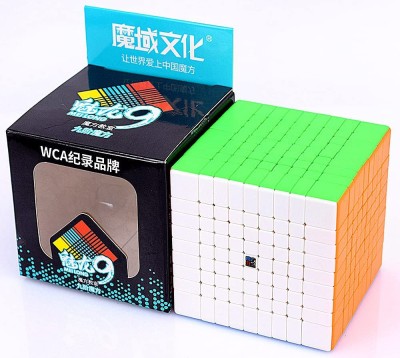 Kiditos MoYu Cubing Classroom 9X9 Cube Professional Stickerless Speed Cube 75mm Size(1 Pieces)