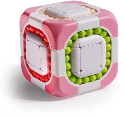 KTRS cube children's educational toys double-sided rotating ball Cube Rubik's(1 Pieces)