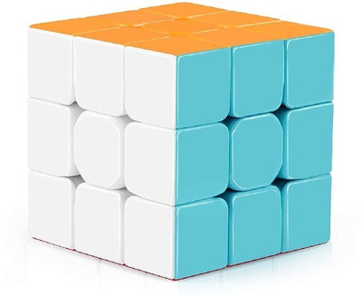 YAYKID 3X3 High Speed Rubix Cube Stickerless Smooth Swing For Faster Movement(1 Pieces)