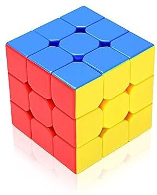 genune Drift Warrior 3x3 Stickerless Speedcube Highspeed Magic Cube Puzzle(1 Pieces)