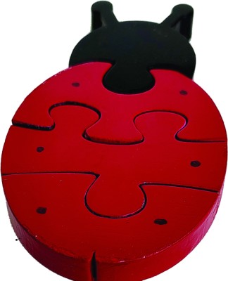 woodmechanic Lady Bug fit together wooden puzzle(11 Pieces)