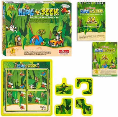 Toymate Hide N Seek (Jungle)(5 Pieces)