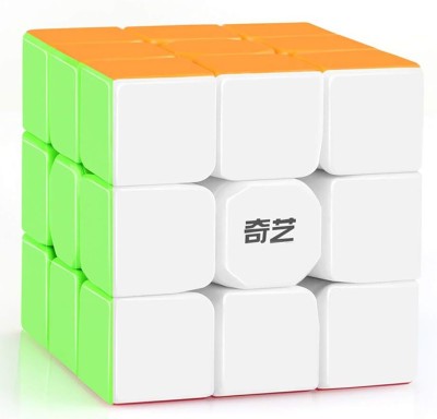 Hawkister QiYi Warrior S 3x3 Speed Cube Stickerless 3x3x3 Magic Puzzle(1 Pieces)