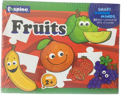 Mannat Fruits Jigsaw Puzzle for Kids Set of 40 Pieces(40 Pieces)