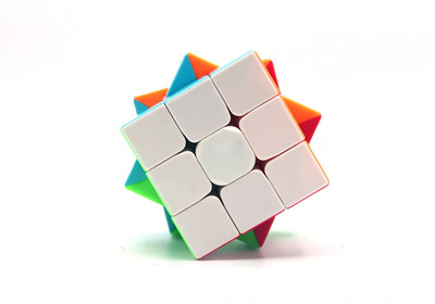 MGT CREATION Cube Puzzle Warrior Magic Cube Pack of 1(27 Pieces)