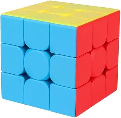 wagela MoYu MFJS MeiLong 3C Cube 3x3 High Speed Stickerless Magic Puzzle Cube 3b(1 Pieces)