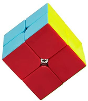 MPH ENTERPRISE MeiLong 2 2x2 High Speed Stickerless Magic Puzzle Cube Toy(1 Pieces)