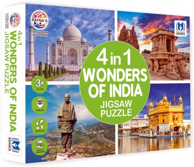 RATNA'S Wonders of India jigsaw puzzle (396 Pieces) (1583)(396 Pieces)