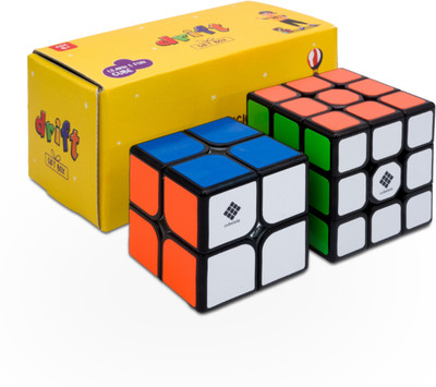 Cubelelo Drift 2x2 & 3x3 Black Gift Box(2 Pieces)