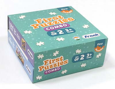 Frank First Puzzle Combo 4 (On Road & Travel Time)- 6 puzzles for 3 yrs+(2 Pieces)