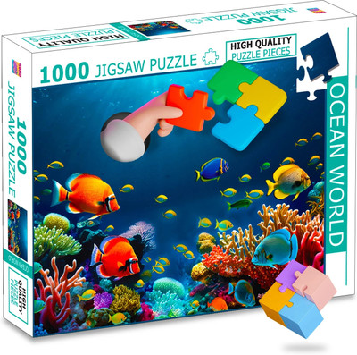 HELLO FRIEND 1000 Pcs Jigsaw Puzzle Ocean World(1 Pieces)