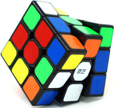 Cuberkart QiYi SAIL W 3x3 Cube Black Sticker MoFangGe MFG 3x3x3 Speed Cube(1 Pieces)
