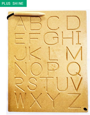 Plus Shine ABC Alphabets Tracing Board Writing Practice Educational & Learning Toy Puzzle(1 Pieces)