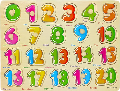 TOYVISION Top Sale 1-20 Numbers Puzzle Educational Learning Toy for Toddlers(1 Pieces)