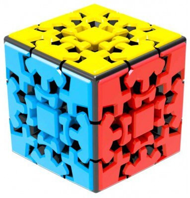 Dherik Tradworld Gea 3x3 Stickerless Cube Speed Cube Magic Cube Toy(1 Pieces)