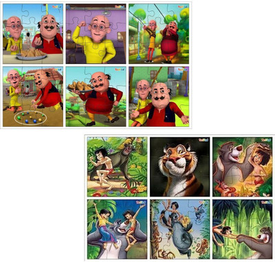 Todfod Motu Patlu Puzzles(108 Pieces)
