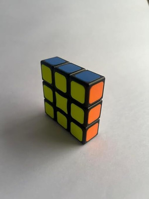 Acadzo 3x3x1 Cube: Single-Layer Puzzle for Beginners(1 Pieces)