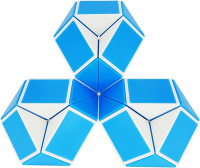 ALTOYS Magic Snake Puzzle Cube - Build Hundreds of Shapes with One Puzzle(1 Pieces)