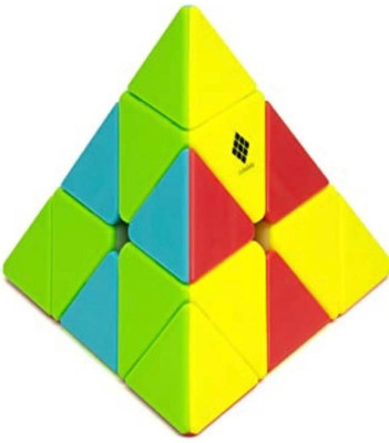 Vistora Living 3D Pyramid Puzzle Toy for Kids & Adults – Smooth Rotation & Stress Relief Cube**(1 Pieces)